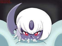 2022 4:3 absol all_the_way_to_the_base ambiguous_gender ambiguous_penetrated ambiguous_penetration bodily_fluids canid canine cum cum_in_mouth cum_in_throat cum_inside deep_throat detailed digital_media_(artwork) duo eeveelution eye_contact eyelashes fellatio fellatio_from_feral feral feral_on_feral first_person_view forehead_gem fox fur genital_fluids glaceon head_in_crotch hi_res horn looking_at_viewer lying male male/ambiguous male_penetrating male_penetrating_ambiguous mammal nintendo nude on_front oral oral_penetration oral_sex penetration penile pokémon_(species) pokemon pokemon_(species) pov purple_body purple_nose red_eyes sex simple_background soruchee thick_thighs video_games white_body white_fur