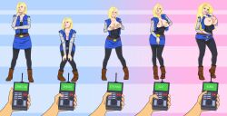 android 18 from dragon ball by banedearg