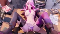 1boy 1girls 3d ahegao animated areola athletic_female battle_academia_katarina battle_academia_series breasts duo duo_focus exposed_breasts exposed_pussy female hi_res high_heels human kaie.vie. katarina_du_couteau large_ass large_penis league_of_legends legs_up legwear light_skin looking_pleasured male male_pov medium_breasts missionary_position moaning nipples no_bra panties panties_aside pink_hair pov pussy riot_games sex shaved_pussy sound sound_effects thick_thighs thighhighs thighs topless vaginal vaginal_penetration vaginal_sex video voice_acted wide_hips