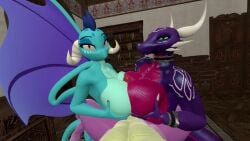 1boy 2girls 3d animated anthro boobjob boobs book books breast_grab breast_press breasts crossover cum cum_in_mouth cum_inside cum_on_breasts cum_on_eye cum_on_face cumshot cynder dragon dragon696 dragon_penis female horn horns kiss kissing legend_of_spyro looking_at_another looking_at_partner looking_at_viewer looking_pleasured looking_right male my_little_pony nail nails no_sound princess_ember_(mlp) scales scalie sex smile spike_(mlp) tagme tattoo the_legend_of_spyro titfuck tits video wings