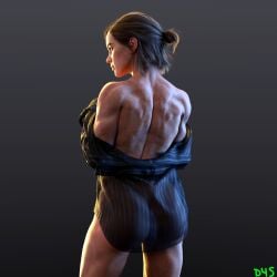 ellie (the last of us) from naughty dog by d4s 3d