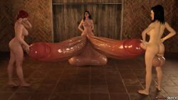3d 3futas balls breasts crossover diphallia diphallism docking futa_only futa_urethral_insertion futanari gigantic_penis hyper_balls hyper_penis intersex mass_effect miranda_lawson multi_genitalia multi_penis penile_urethral_insertion penis tagme the_witcher_(series) the_witcher_3:_wild_hunt triss_merigold urethral_insertion urethral_penetration yennefer