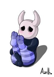 absurd_res anthro arthropod azl_l balls big_balls big_penis black_body black_exoskeleton black_eyes black_penis clothing exoskeleton femboy foreskin front_view genitals glans hi_res hollow_knight huge_cock humanoid humanoid_genitalia humanoid_penis leaning leaning_back leg_markings legwear long_penis looking_at_viewer male male_focus male_only male_solo markings no_pupils penis presenting presenting_penis protagonist_(hollow_knight) purple_glans purple_penis purple_scarf retracted_foreskin scarf small_but_hung socks_(marking) solo solo_male spread_legs spreading stockings team_cherry thick_penis vessel_(species) video_games