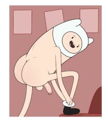 1boy adventure_time ass baconface big_ass big_butt butt cartoon_anatomy cartoon_network cock edit enookie fat_ass fat_butt finn_the_human gay huge_ass huge_butt looking_at_viewer male_only naked penis pose posing solo thick_ass thick_butt warner_brothers