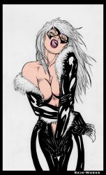 black cat (marvel) from marvel by skin-works