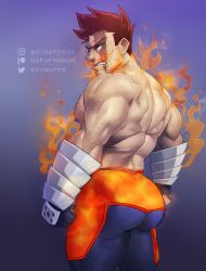 endeavor (my hero academia) from my hero academia by soynutts