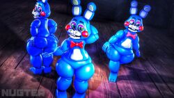 3d five_nights_at_freddy's five_nights_at_freddy's_2 male male_only nugter toy_bonnie_(fnaf)