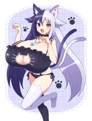 feline huge_breasts hyper hyper_breasts nekonekocatzzz tagme