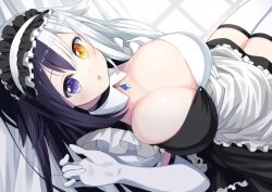 1girls different_eye_color huge_breasts massive_breasts nekonekocatzzz neyn_hydra tagme