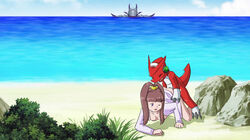 digimon digimon_xros_wars digiphilia mantaraymon nene_amano shoutmon