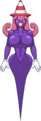 mario_(series) nintendo paper_mario purple_skin straight_hair transparent_background unnoticeableperson vivian_(paper_mario)