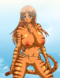 avengers bleach cosplay desingahv inoue_orihime marvel straight_hair tagme tigra