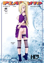 elhot female female_only hd2 hotdesigns2 human ino_yamanaka naruto solo