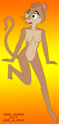 anthro breasts brown_fur female female_only front_view mrs._brisby nude secret_of_nimh solo tagme