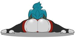 anthro big_ass bubble_butt decidueye female huge_ass lunarartstudios_(artist) pokémon_(species) pokemon tagme