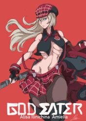 1girls alisa_ilinichina_amiella creampieart1 female female_only god_eater solo