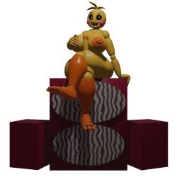 3d 3d_(artwork) animated blender blender_(software) breasts five_nights_at_freddy's five_nights_at_freddy's_2 futa_only futanari nipples penis speaker sultryscribz tagme toy_chica_(fnaf)