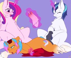 alicorn anonymous_artist death disembowelment dismembered dismemberment dying equid equine fan_character female friendship_is_magic genitals gore grotesque group guro hi_res horn horse killing male male/female mammal my_little_pony nude orange_lilly penis pony princess_cadance_(mlp) pussy sacrifice shining_armor_(mlp) unicorn wings