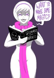 black_lipstick bottomless creative_censorship goth homestuck ms_paint_adventures naked_scarf planetofjunk rose_lalonde scarf topless