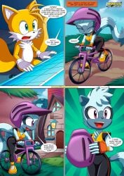 anthro bbmbbf comic female male mobius_unleashed palcomix sega sonic_(series) sonic_the_hedgehog_(series) tails tangle_the_lemur the_mayhem_of_the_kinky_virus_3_(comic)