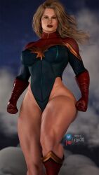 captain marvel from marvel by cga3d