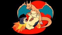 2016 anal anal_orgasm anal_sex angry angry_sex animal_genitalia animal_penis anthro bodily_fluids canine_penis charizard clawed_feet clawed_fingers clawed_toes claws closed_eyes cum cum_while_penetrated dragon duo fire flaming_tail foot_grab from_front_position fur furry genital_fluids genitals hi_res knot lying male male/male missionary_position mr._brapion nintendo on_back open_mouth penetration penile penile_penetration penis penis_in_ass pokemon pokemon_(species) scalie semi-anthro sex simple_background spread_wings typhlosion video_games wings