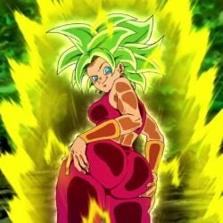 1girls animated ass ass_grab ass_support big_ass clothed daartimari dragon_ball dragon_ball_super green_hair huge_ass kefla large_ass legendary_super_saiyan solo_female super_form super_saiyan super_saiyan_2 tagme thick_ass thick_thighs video voluptuous