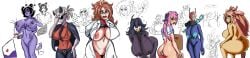 absurd_res android_21 android_21_(human) astolfo_(fate) baiken big_breasts bodily_fluids breasts dragon_ball dragon_ball_fighterz fate_(series) femboy guilty_gear helltaker hex_maniac hi_res huge_breasts huntress huntress_(risk_of_rain) improvised_dildo justice_(helltaker) lactating long_image muffet nipples pokemon risk_of_rain risk_of_rain_2 thick undertale undertale_(series) video_games wide_image