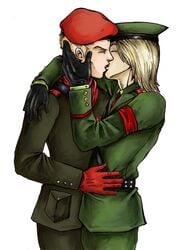 metal_gear metal_gear_solid_3 niuniu raikov revolver_ocelot yaoi young_ocelot