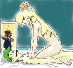 artist_request blonde blonde_hair cowgirl_position eyeshadow female female_on_top girl_on_top human luigi male mario mario_(series) meme nintendo princess_rosalina ride riding riding_penis sex straight straight_hair vaginal vaginal_insertion vaginal_penetration vaginal_sex weegee woman_on_top