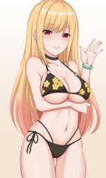 alternate_costume breasts female kitagawa_marin lunarscent official_alternate_costume solo sono_bisque_doll_wa_koi_wo_suru swimsuit tagme