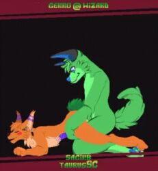 akita akita_inu ambiguous_gender animated anthro blue_body blue_fur canid canine canis carrot closed_eyes cuntboy domestic_dog duo ear_piercing ear_ring food fur gekkowizard green_body green_fur green_tail grin humping intersex intersex/male lagomorph leporid low_res male mammal mint(unwisegrayowl) mipp orange_body orange_fur piercing plant rabbit rough_sex sex sleeping smile smug spitz vegetable