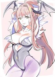 monika (doki doki literature club) from darkstalkers by kesaharus