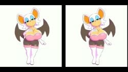 1girls 3d animated anthro ass big_breasts breasts cleavage female female_only hi_res highres huge_breasts large_ass large_breasts mp4 no_sound rouge_the_bat sega sonic_(series) sonic_the_hedgehog_(series) stereogram tagme thick_ass thick_thighs tight_clothing turnaround turntable_(animation) video voluptuous white_background wide_hips