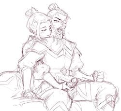 1boy 1girls armor asian asian_female asian_male assertive avatar_the_last_airbender azula blush brother_and_sister burn_scar clothing dominant_female drooling female femdom finger_in_mouth fire_nation hand_on_penis handjob human incest licking_fingers looking_at_another male malesub masturbation monochrome penis royalty saliva saliva_string scar shaking sketch stroking_cock stroking_penis submissive_male sukka sweating trembling zuko