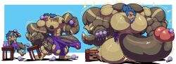 abs balls biceps bobert bodybuilder furry hyper hyper_balls hyper_genitalia hyper_muscles hyper_penis hyper_testicles male male_focus male_only muscle_growth muscles muscular muscular_arms muscular_ass muscular_back muscular_legs muscular_male muscular_thighs nipples pecs penis testicles veins veiny_penis
