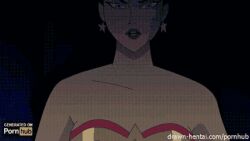 2girls animated black_hair blue_eyes bouncing_breasts dark-skinned_female dc dc_comics diana_prince earrings green_eyes happy hawkgirl hawkgirl_(dcau) justice_league long_hair medium_breasts medium_hair multiple_girls nipples nude orange_hair red_lipstick solo_focus uncensored undressing wings wonder_woman wonder_woman_(justice_league) wonder_woman_(series)