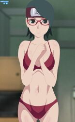 sarada uchiha from boruto: naruto next generations by immortalkingart