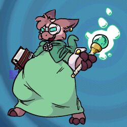 aura brooch chubby claws cloak crossover cufflinks earrings fat goggles gremlin hood iskawhiskers magic magical mantle pear riflin round_belly sceptre spiral_knights staff tagme tome wand