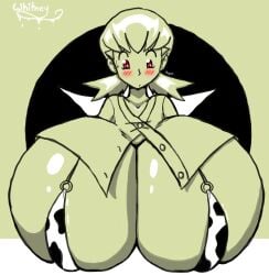 alternate_breast_size big_breasts blush breasts breasts_bigger_than_head game_freak huge_breasts human hyper hyper_breasts large_breasts nintendo pokemon roga14 tagme whitney_(pokemon)