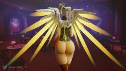 mercy from overwatch by lunchbox 3d
