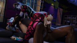 1boy 2girls 3d 4k 69_position absurd_res alternate_costume alternate_hair_color alternate_hairstyle alternate_version_available animated areola ass assisted_fellatio black_cat_d.va blender blizzard_entertainment blowjob clothed_female_nude_male d.va dark-skinned_male dark_skin face_fucking fellatio female ffm_threesome gagged group hair hi_res highres huge_cock interracial large_ass large_breasts light-skinned_female male nipples oral oral_sex overwatch purple_skin pussy saveass_ short_playtime sound sound_effects spider_widowmaker thick_ass thick_thighs threesome video video_games voluptuous wide_hips widowmaker