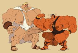 2boys abs aladdin aladdin_(1992_disney_film) armpit_hair bara biceps body_hair bodybuilder boner crossover disney erection flexing himcules hyper hyper_balls hyper_genitalia hyper_muscles hyper_penis hyper_testicles king_pector male male_only muscle muscles muscular muscular_arms muscular_ass muscular_back muscular_legs muscular_male muscular_thighs my_life_as_a_teenage_robot nickelodeon nipples pecs remert sweat sweating sweating_profusely sweaty veins veiny_penis