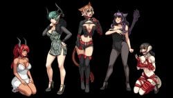 au_ra female female_only final_fantasy final_fantasy_xiv horns miqo'te raen ratedehcs scales tail