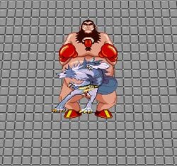 animated artist_request bear_hugger capcom crossover cum darkstalkers gallon gay jon_talbain m.u.g.e.n male male_only multiple_boys multiple_males naked nintendo nude pixel_art punch_out sony sprite yaoi