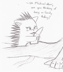 bittersweet_candy_bowl feline furry hedgehog interspecies lily_(bcb) mike_(bcb) tagme webcomic