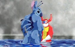 2009 ace_(lilo_and_stitch) disney experiment_(lilo_and_stitch) fabfelipe lilo_and_stitch male_only stitch tagme