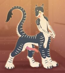 absurd_res anthro chokodonkey hi_res male male_only non-human sergal solo taur