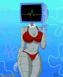 bikini jose_yvgpi8 josetolleres2 karen_plankton red_biniki spongebob_squarepants tagme