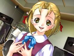 1girl 90s game_cg girlfriend joy_ride